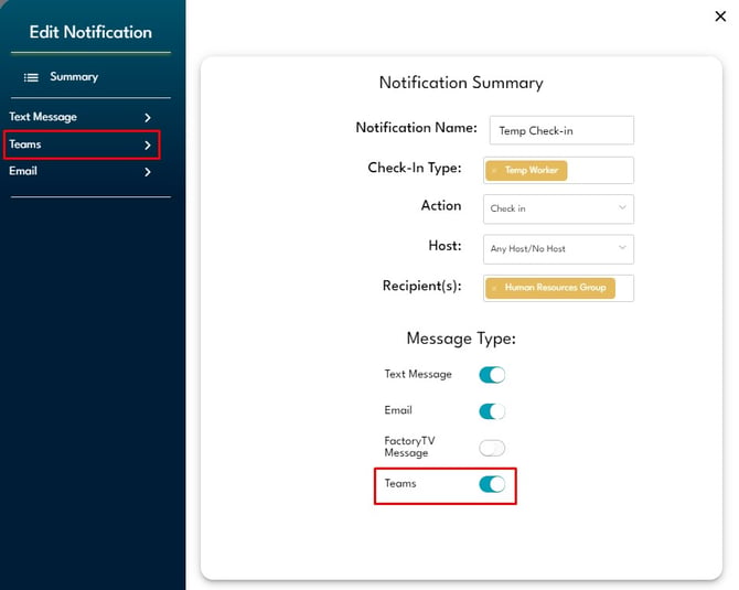 Teams-Notifications